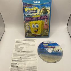 SpongeBob SquarePants: Plankton's Robotic Revenge (Nintendo Wii U, 2013)