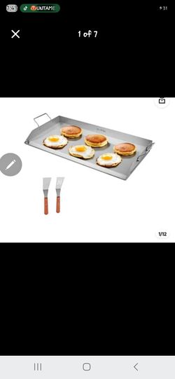 32 x 16 Stainless Steel flat top Griddle