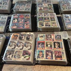 Huge Collection If Baseball Cards