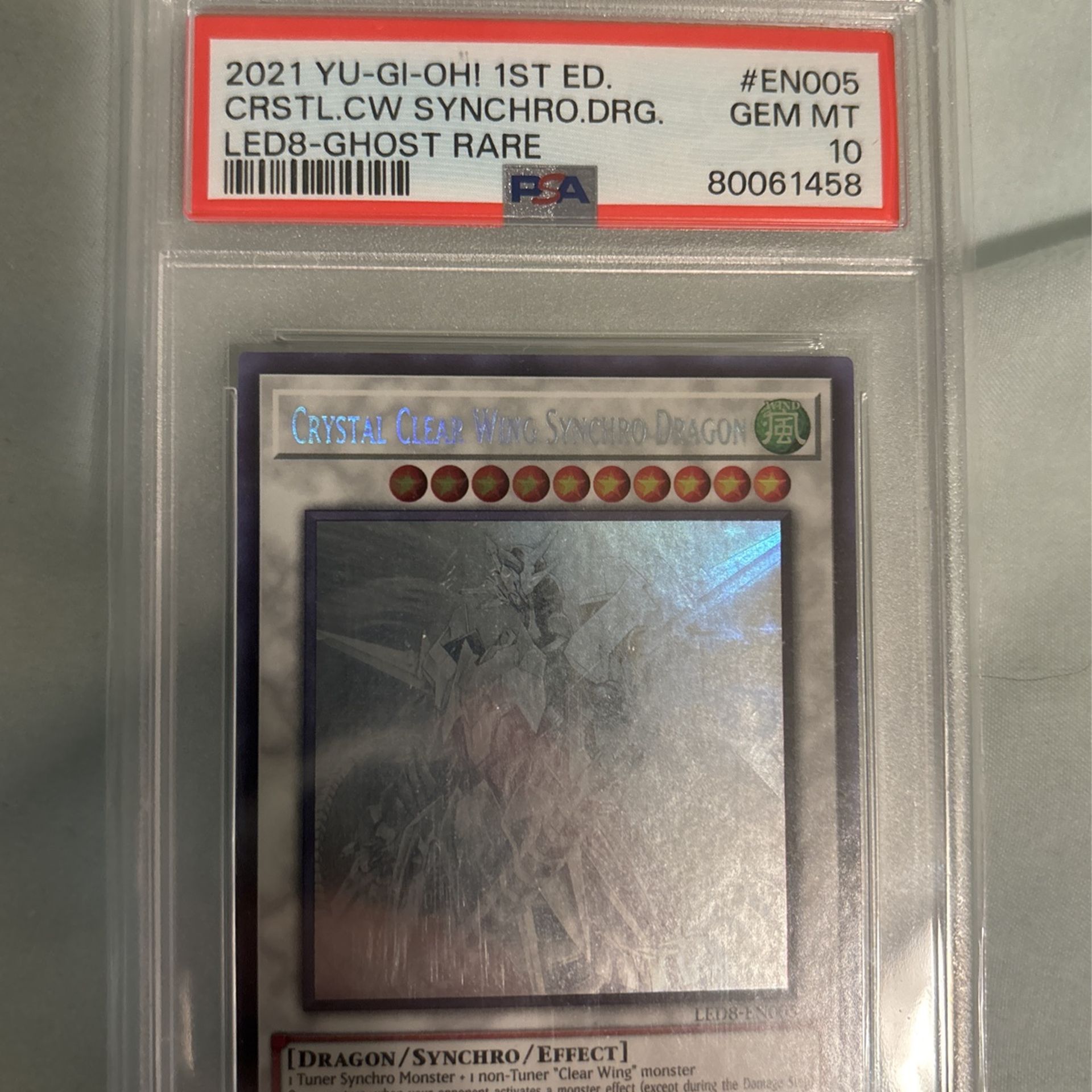 Yu-Gi-Oh! Ghost Rare PSA 10