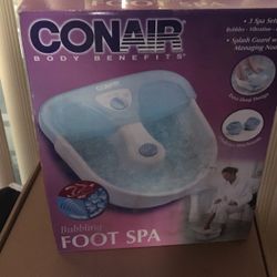 Conair Body Benefits Bubbling Foot Spa $10