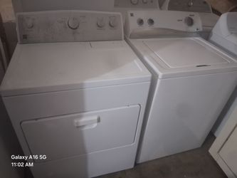 Kenmore  Washer And Gas Dryer