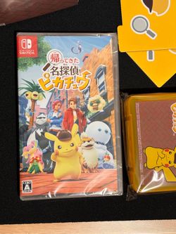 Detective Pikachu Returns (JPN) Sealed No Promo