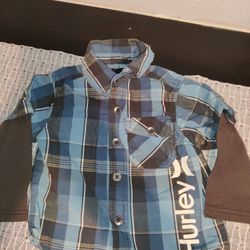 Size 12 month Hurley Shirt 