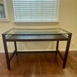 Office Desk With Glass Top