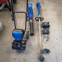 Kobalt 80v Yard Equipment 3 Piece Set