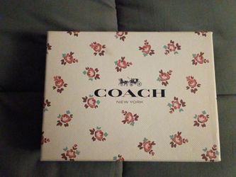 Light Blue Coach Crossbody Wallet