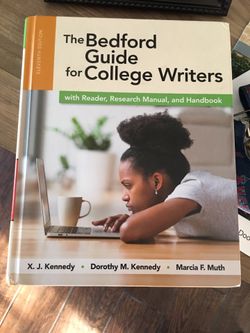 Bedford guide for collage writers book