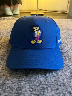 Disney Parks Disneyland 70 Mickey Mouse embroidered baseball cap Blue NWT