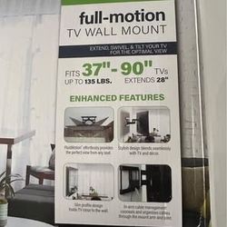 Full-Motion TV Wall Mount