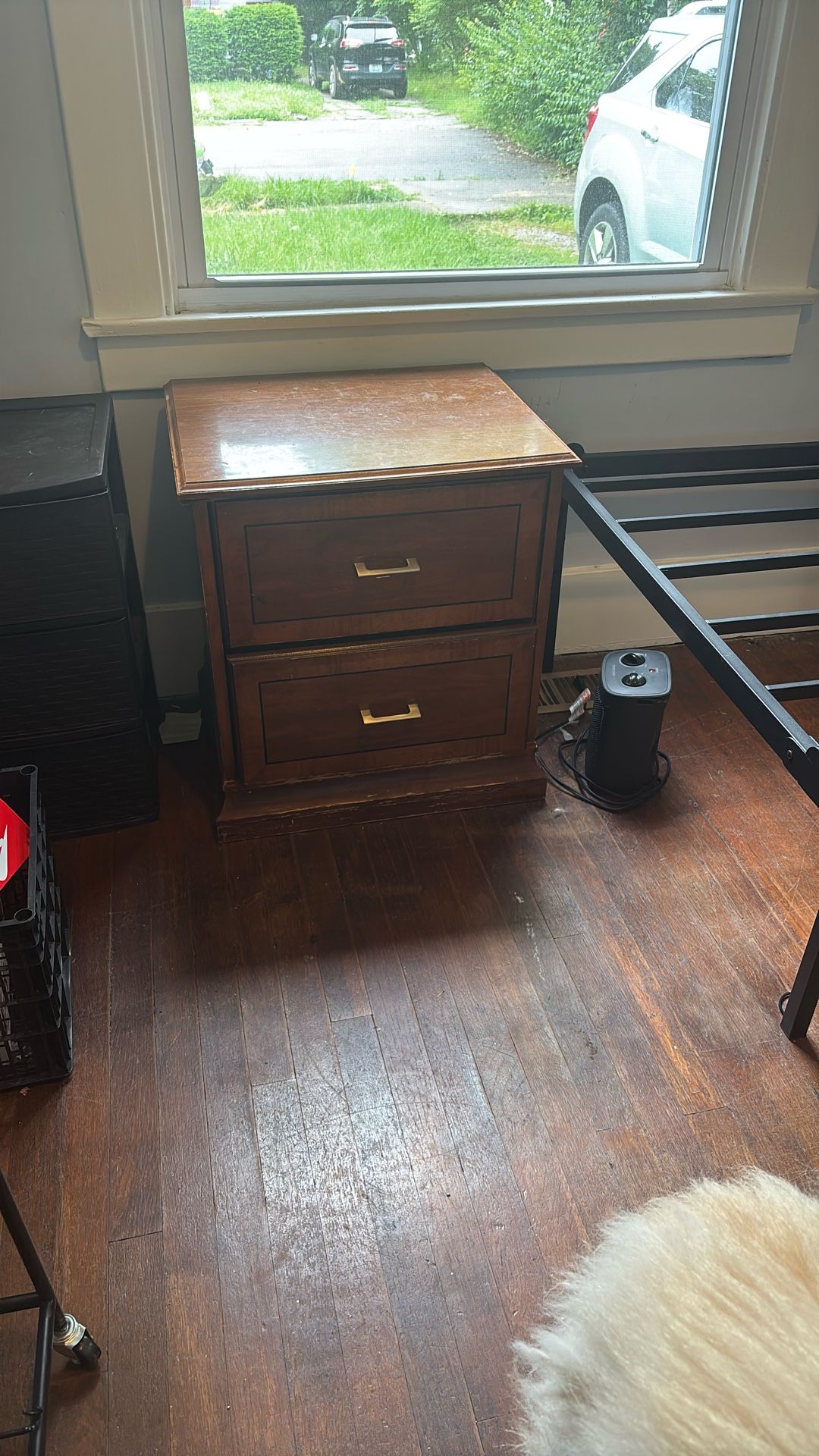 Wooden Night Stand x2