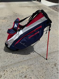 TOP FLITE GOLF BAG Lightweight Stand Carry Bag 6 Way Top