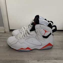 Air Jordan 7 Retro "White Infrared" Size 10 Men's