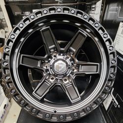NEW 17" FUELOFF ROAD WHEELS RIMS
 Toyota 4runner Tacoma TUNDRA SEQUOIA Fj LEXUS GX 