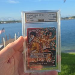 2026 one piece sd ex luffy & ace ags gold  10