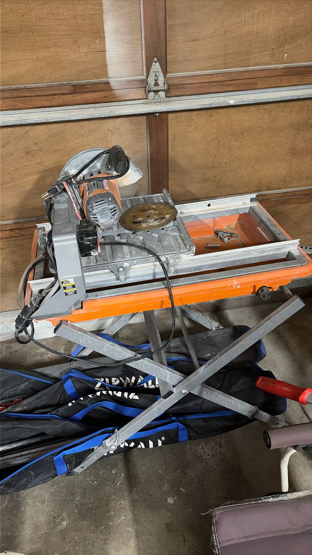 7” Tile Saw Wet Rigid