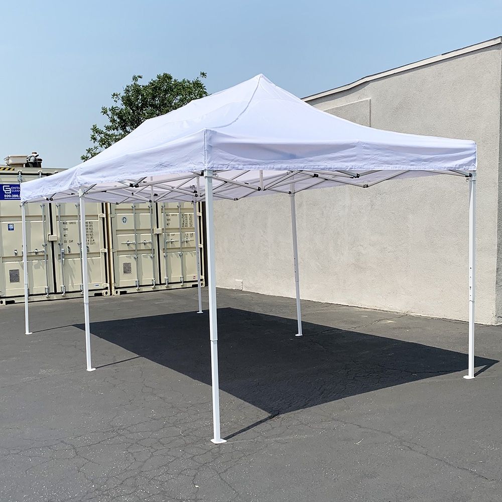 New $185 Heavy Duty 10x20 FT Ez Pop Up Canopy Outdoor Party Tent Instant Shades w/ Carry Bag