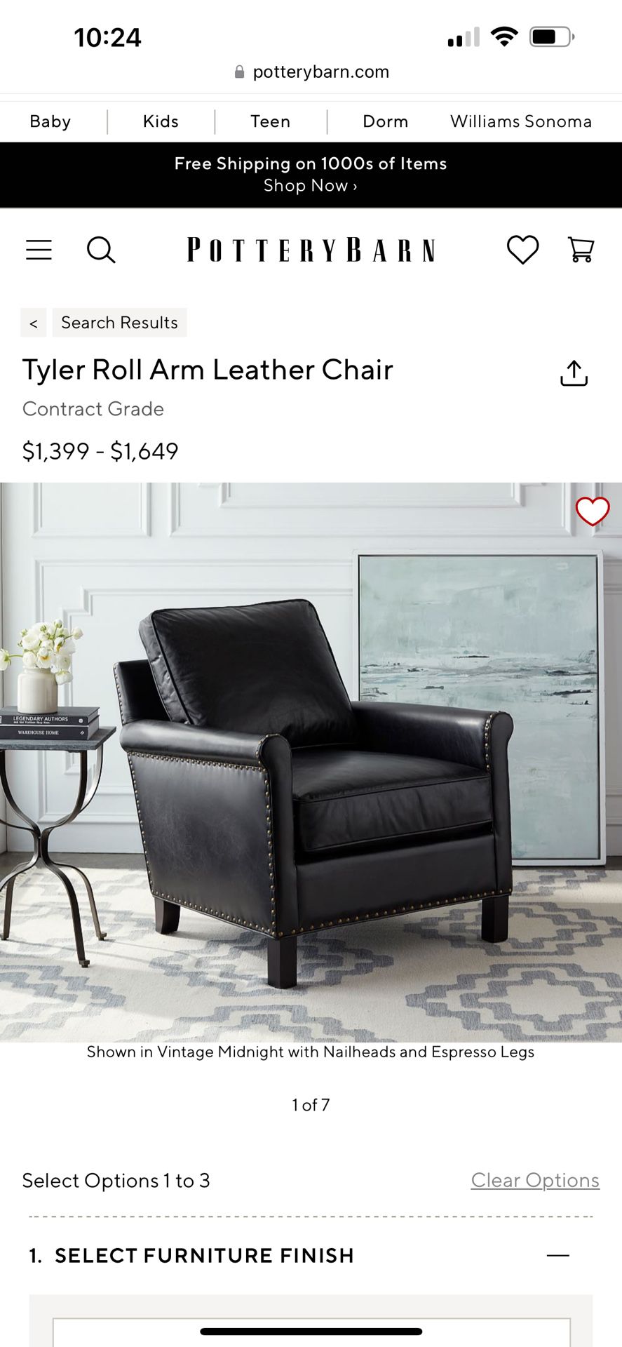 Pottery Barn Leather Chairs 