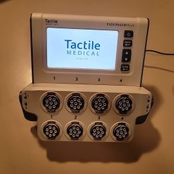 Tactile Lymphmatic Pump With Accessories, Comes With Leg  Garments.