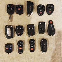 Keys, Fobs And Remotes 