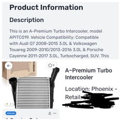 A-Premium Turbo Intercooler APITC019