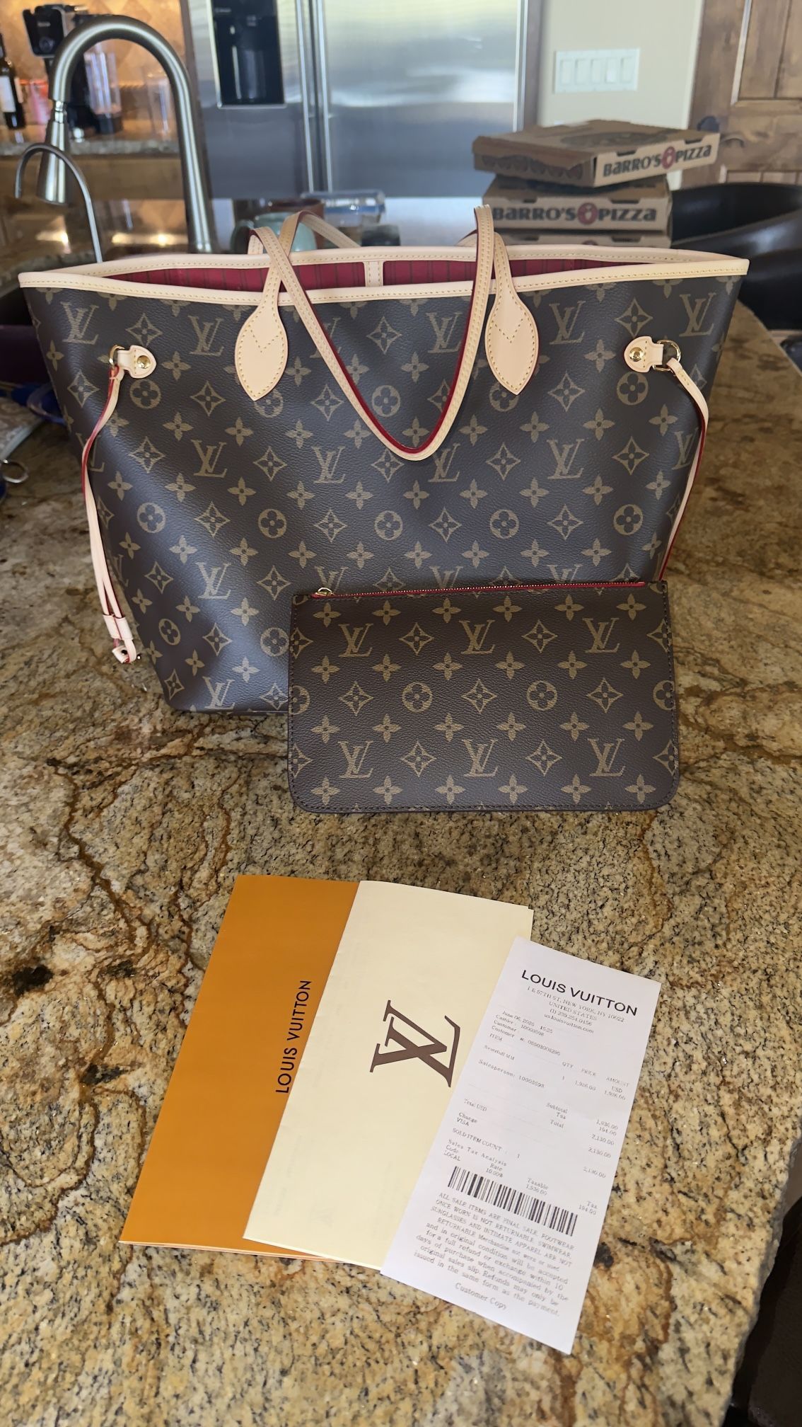 Louis Vuitton Neverfull Cherry MM