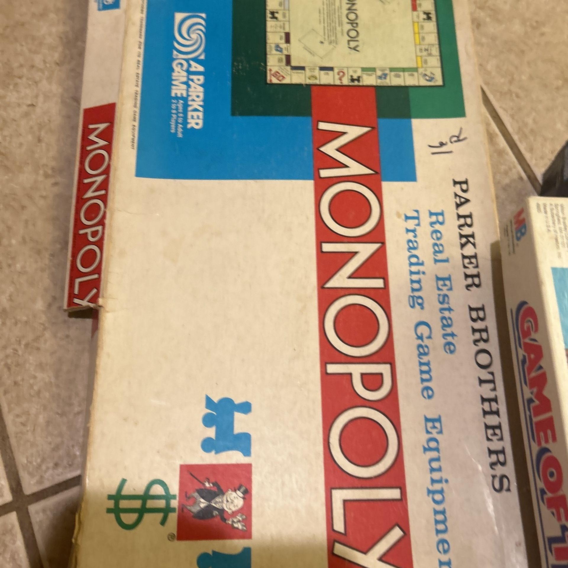 The Original Monopoly Made By Parker Brothers