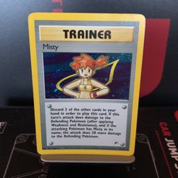 Trainer Card Misty Holo Rare
