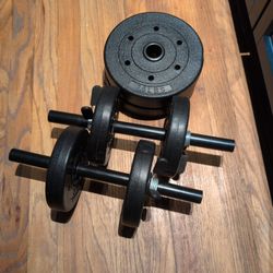 Dumbbells and Additional Weights 