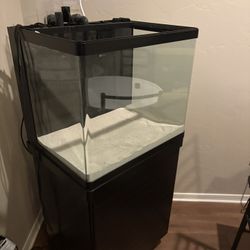 30 Gallon Fish Tank With Protein Skimmer Sand And Stand 