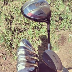 TaylorMade Graphite Irons Driver And Rescue