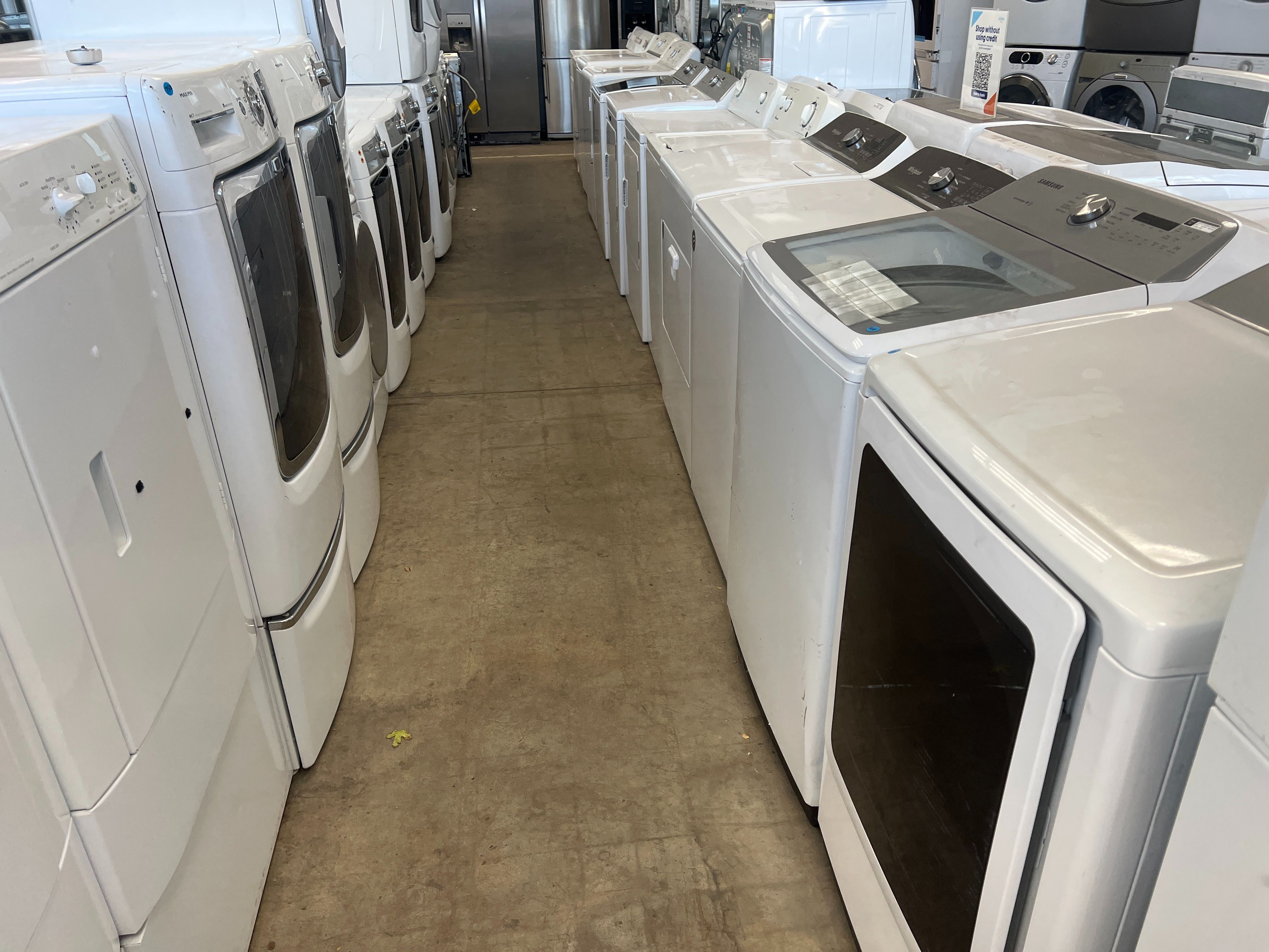 2 STORES -USED WASHER AND DRYER SETS FOR SALE -FREE DELIVERY -120 DAY WARRANTY