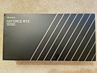 Sealed NVIDIA GeForce RTX 3090 24GB GDDR6X PCI Express 4.0 Graphics Card