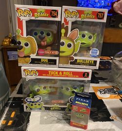 Funko Pop Pixar Remix Collection