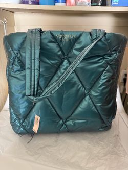 Victoria's Secret Quilted Puffer Tote Bag