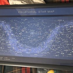 Framed Star Map