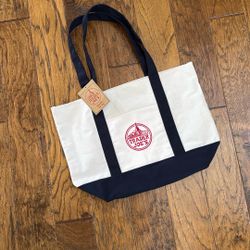 Brand New With Tags, Trader Joe’s Large Navy Blue Canvas Tote 
