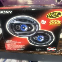 For Sale Sony Explod 6 X9 Inch Car Stereo Speakers