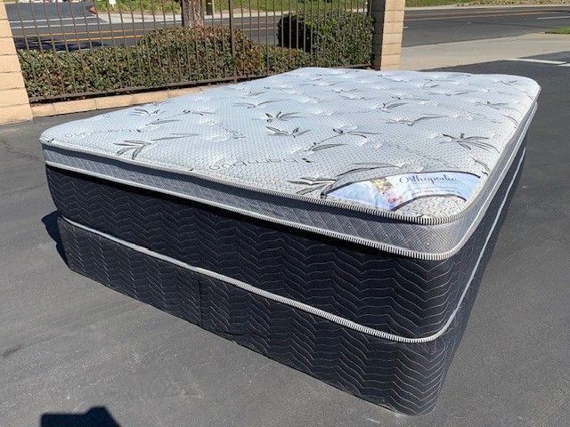 Full Ortho Bamboo Pillow Top Mattress!