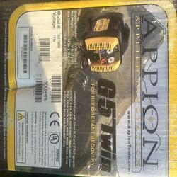 Brand New Appion G5Twin Refrigerant Recovery Machine