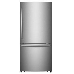 Mora 17.2 cu. ft. Counter Depth Bottom Freezer Refrigerator with LED Interior Lighting $350