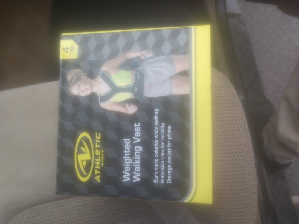 Weighted Walking Vest 4 Lbs