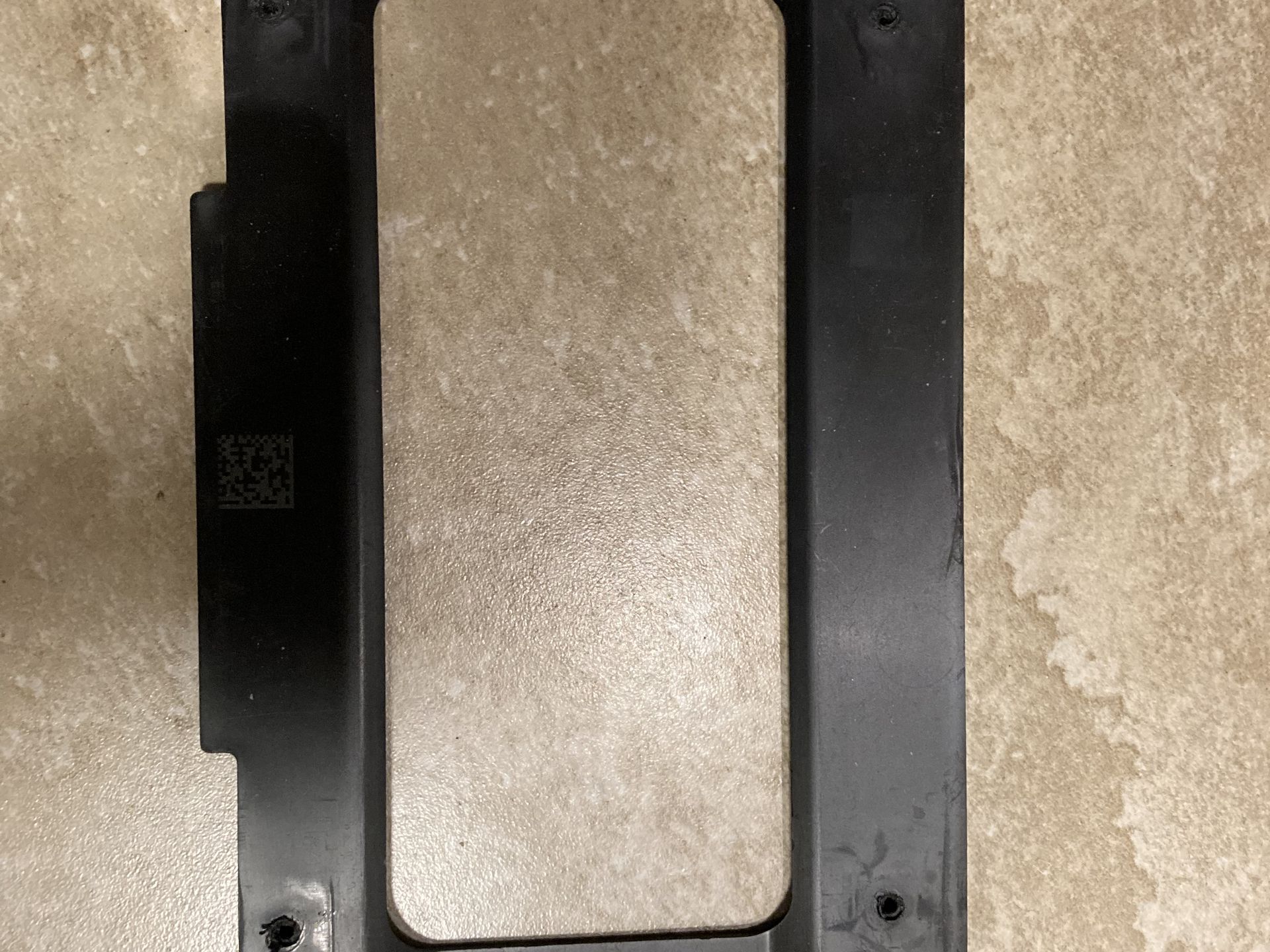 BMW OEM rear license plate mount bracket