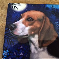 Beagle Ceramic Tile