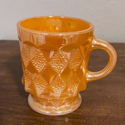 Vtg Fire King Coffee Cup