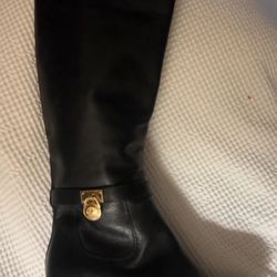 Women’s Michael Kors Riding Boots 8/8.5 Black New