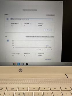 HP Chromebook 7265NGW 11.6" Celeron N3060 1.6GHz 4GB Ram 2GB SSD Chrome OS