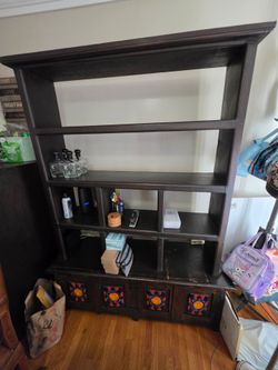 Rustic Mexican Cabinet for Bottles