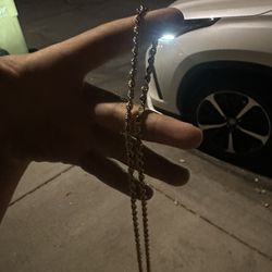 gold rope chain