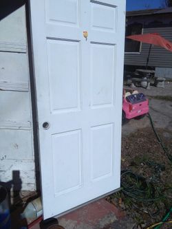 36" wood door